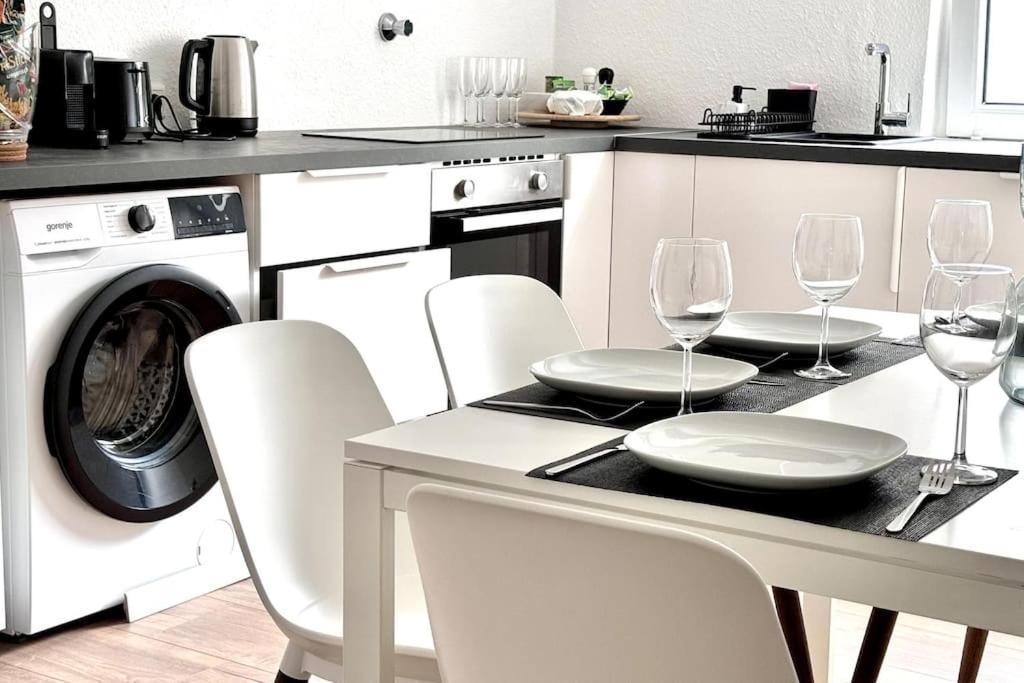 Moderne Wohnung In Stadionnaehe Mit Parkplatz Dortmund Exteriér fotografie